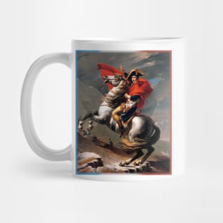 Napoleon Crossing the Alps by JL David Mug